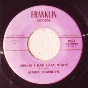 Download Mabel Franklin - Dream I Had Last Night / Let's Do The Wiggle