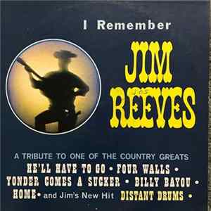 Download Bobby Bond - Bobby Bond Sings In Tribute - I Remember Jim Reeves