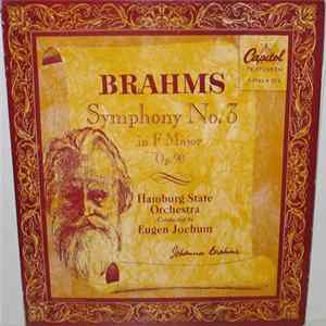 Download Brahms, Hamburg State Orchestra, Eugen Jochum - Symphony No. 3 In F Major Op. 90