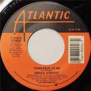 Download Gerald Albright - Come Back To Me