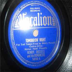 Download Henry Russell And His Romancers - Tomorrow Night / Stranger Things Have Happened