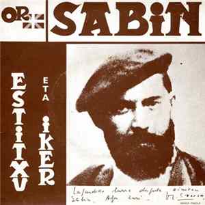 Download Estitxu , Iker Robles-Arangiz - Sabin