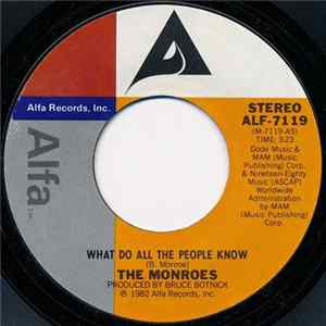 Download The Monroes - What Do All The People Know