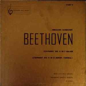 Download Beethoven, Vienna State Opera Orchestra, Hermann Scherchen, Philharmonic Symphony Orchestra Of London, Wiener Singakademie - Symphony No. 8 In F Major / Symphony No. 9 In D Minor, Op. 125 ("Choral")
