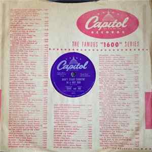 Download "Tennessee" Ernie And Molly Bee With Cliffie Stone's Orchestra - Don't Start Courtin' In A Hot Rod / We're A-Growin' Up