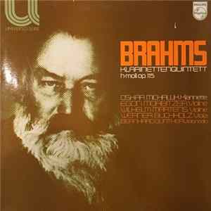 Download Brahms, Oskar Michallik, Egon Morbitzer, Wilhelm Martens, Werner Buchholz, Bernhard Günther - Klarinettenquintet H-moll, Op. 115