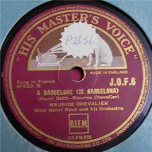 Download Maurice Chevalier - A Barcelone / You In My Dreams
