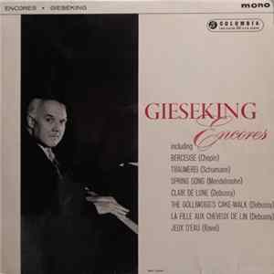 Download Walter Gieseking - Encores