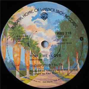 Download Undisputed Truth - You + Me = Love