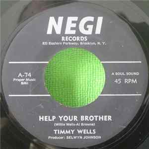 Download Timmy Wells - Help Your Brother / Waste Of Time