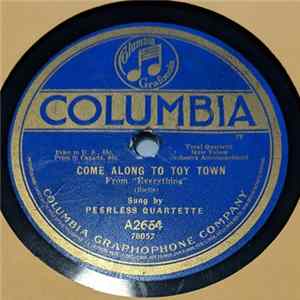 Download Peerless Quartette / Lewis James - Come Along To Toy Town / The Monkey-Man