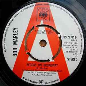 Download Bob Marley - Reggae On Broadway