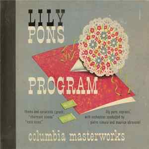 Download Lily Pons - Program