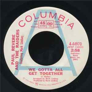 Download Paul Revere And The Raiders Featuring Mark Lindsay - We Gotta All Get Together