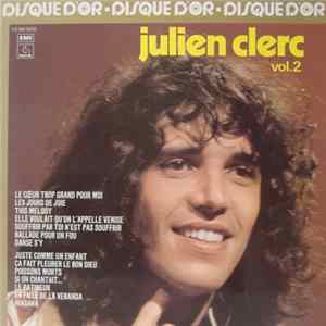 Download Julien Clerc - Le Disque D'or De Julien Clerc - Vol. 2