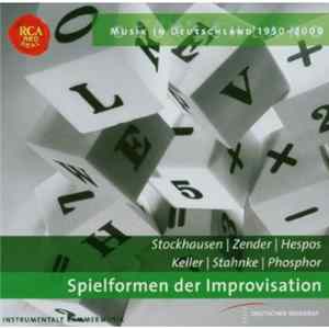 Download Stockhausen | Zender | Hespos | Keller | Stahnke | Phosphor - Spielformen Der Improvisation