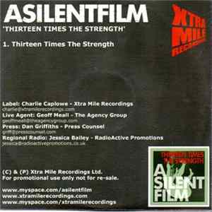 Download A Silent Film - Thirteen Times The Strength
