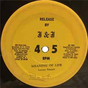Download Leroy Smart - Meaning Of Life