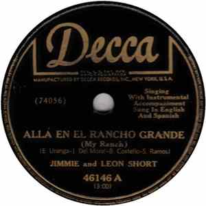 Download Jimmie And Leon Short - Allá En El Rancho Grande / La Virgencita