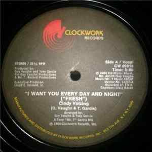 Download Cindy Volzing - I Want You Every Day And Night (Fresh)