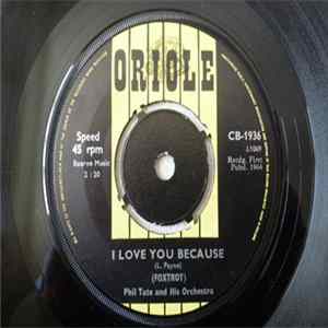 Download Phil Tate And His Orchestra - I Love You Because