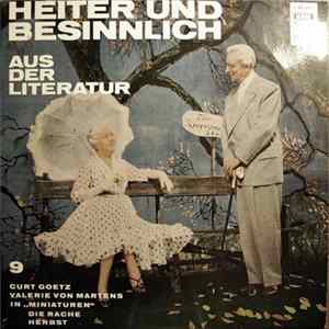 Download Curt Goetz, Valérie Von Martens - Miniaturen / Die Rache - Herbst
