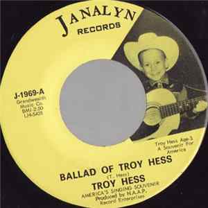 Download Troy Hess - Ballad Of Troy Hess / Blue Yodel #9