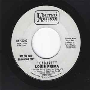 Download Louis Prima - Cabaret / My Cup Runneth Over