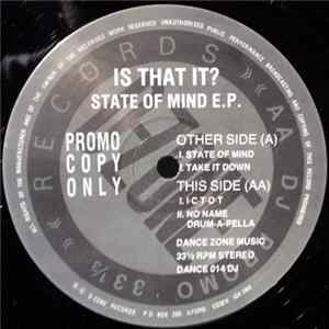 Download Is That It? - State Of Mind E.P.