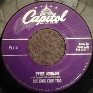 Download The Nat King Cole Trio - Sweet Lorraine / Kee-Mo Ky-Mo