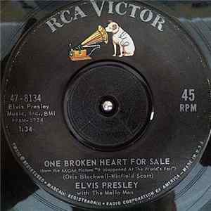 Download Elvis Presley With The Mello Men - One Broken Heart For Sale