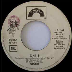 Download Goblin / Gianni Davoli - Chi ? / E Mo'
