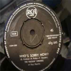 Download The Rockin' Strings Of Ray Martin - Who's Sorry Now? / Blueberry Hill