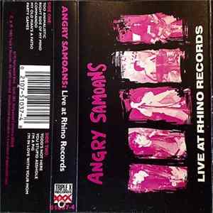 Download Angry Samoans - Live At Rhino Records