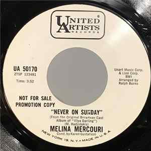 Download Melina Mercouri - Never On Sunday / Love, Love, Love