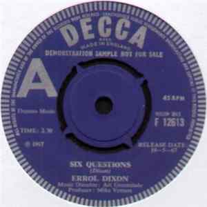 Download Errol Dixon - Six Questions