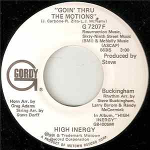 Download High Inergy - Goin' Thru The Motions