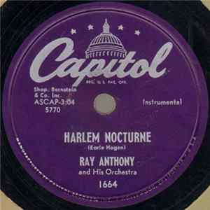 Download Ray Anthony And His Orchestra - Harlem Nocturne / What Is This Thing Called Love