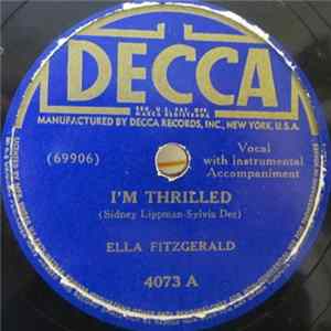 Download Ella Fitzgerald - I'm Thrilled / Make Love To Me