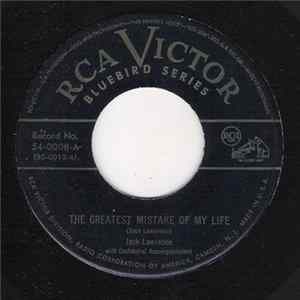 Download Jack Lawrence - The Greatest Mistake Of My Life / Afraid