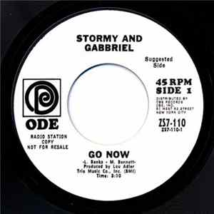 Download Stormy And Gabbriel - Go Now / Comin' Down