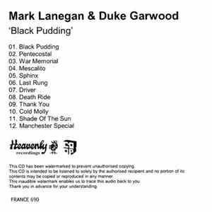 Download Mark Lanegan & Duke Garwood - Black Pudding