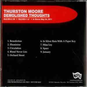 Download Thurston Moore - Demolished Thoughts - Advance CD