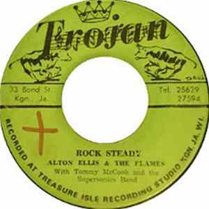 Download Alton Ellis And The Flames / Tommy McCook And The Supersonics Band - Rock Steady / Wall Street Shuffle