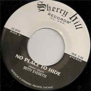 Download Betty Everette - No Place To Hide / People Around Me