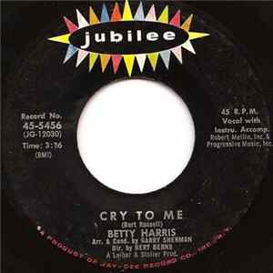 Download Betty Harris - Cry To Me