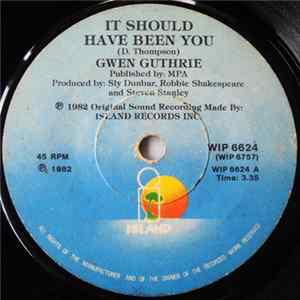 Download Gwen Guthrie - It Should Have Been You / God Don't Like Ugly