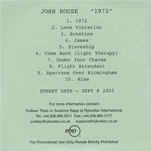 Download Josh Rouse - 1972