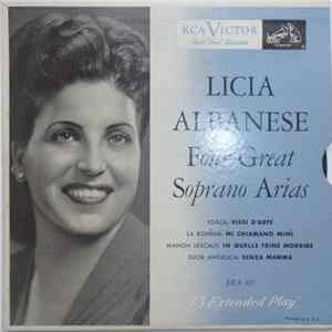 Download Licia Albanese - Four Great Soprano Arias