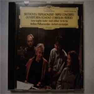 Download Beethoven - Berliner Philharmoniker, Mark Zeltser, Yo Yo Ma, Anne-Sophie Mutter, Herbert von Karajan - Tripelkonzert C-Dur Op.56 Für Klavier, Violine Und Violoncello (Tripelkonzert)